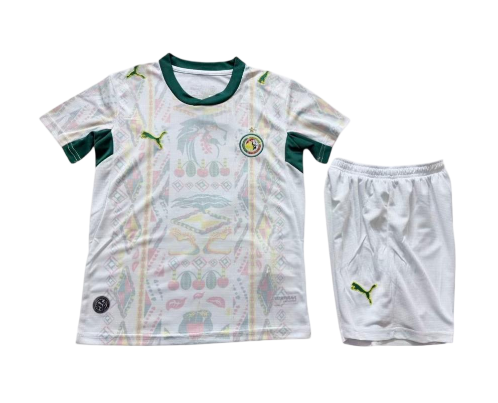 Senegal Soccer Jersey Home Kids Kit Jersey+Shorts World Cup 2026 - sinoshirt