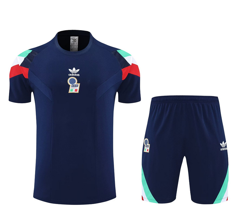 Italy Training Jersey Kit Navy 2025 - sinoshirt