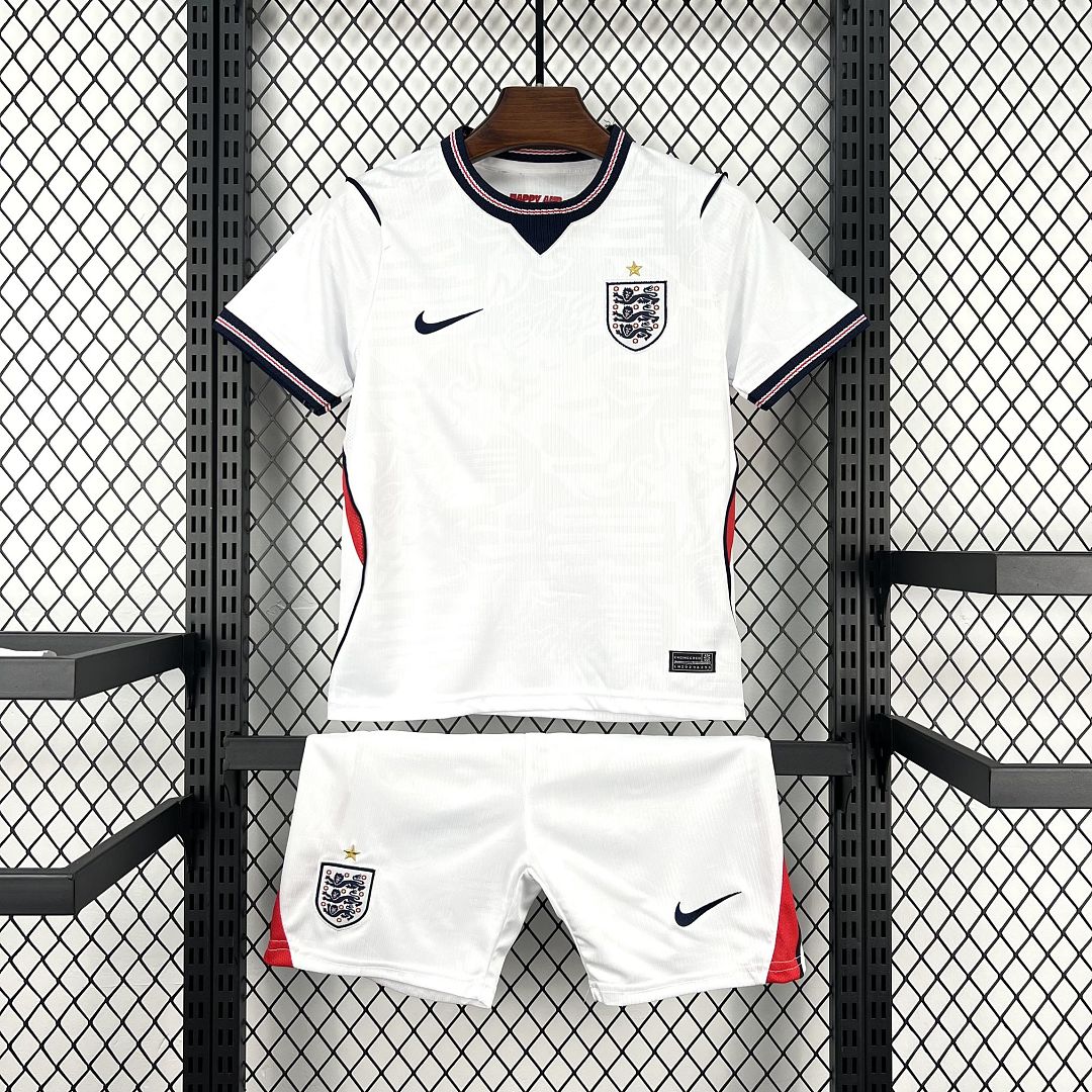 England Soccer Jersey Home Kids Kit Jersey+Shorts World Cup 2026 - sinoshirt