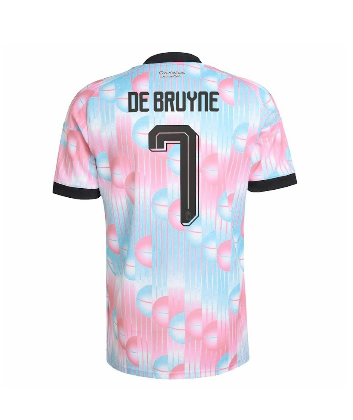 DE BRUYNE #7 Belgium Football Jersey Away Custom Shirt World Cup 2026 - sinoshirt