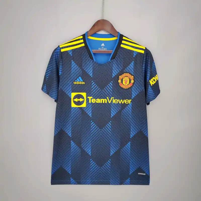 Manchester United Retro Third Away Football Jersey Shirt 2021/22 - sinoshirt