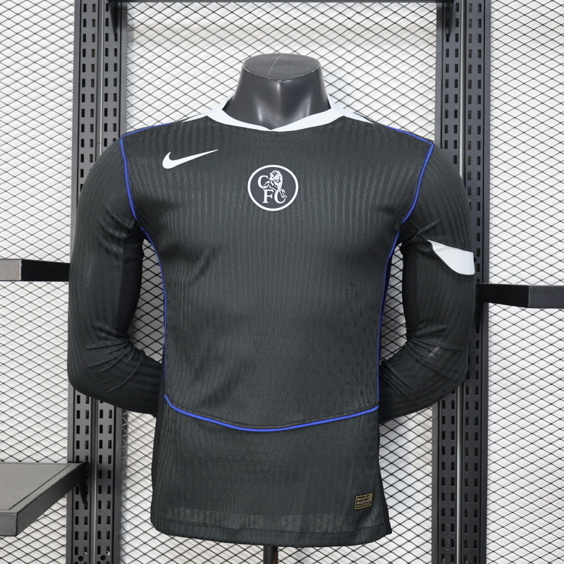 Chelsea Authentic Football Jersey Third Away Long Sleeve Shirt 2025/26 - sinoshirt