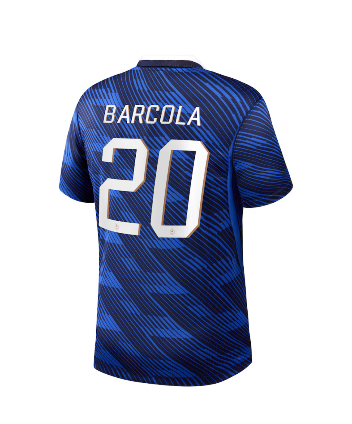 BARCOLA #20 France Football Jersey Home Custom Shirt World Cup 2026 - sinoshirt