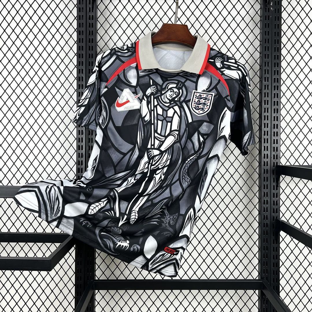 England Football Jersey x Palace Pre-match Custom Shirt World Cup 2026 - sinoshirt