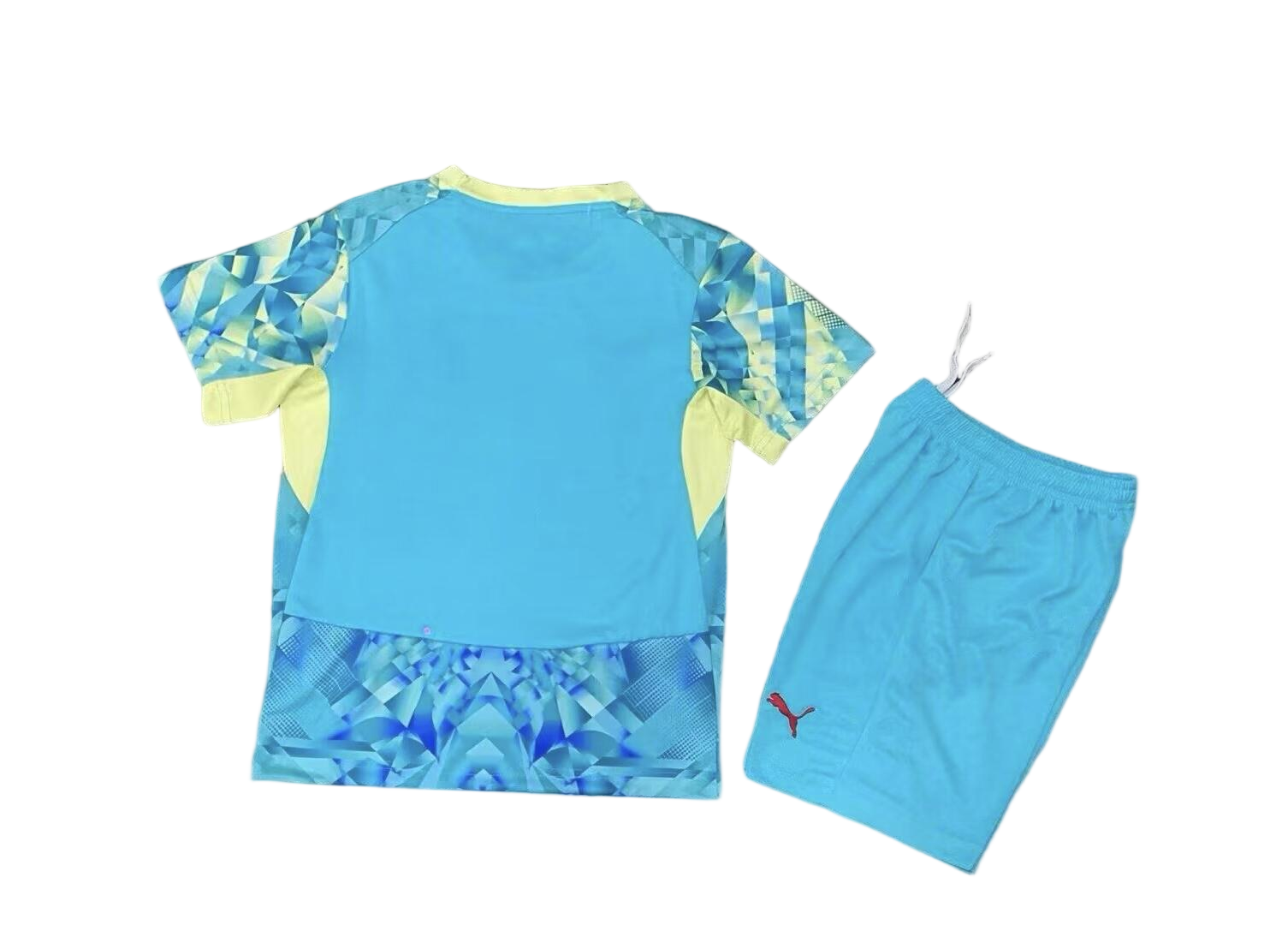 Portugal Goalkeeper Football Uniform Kids Kit Jersey+Shorts World Cup 2026 - sinoshirt
