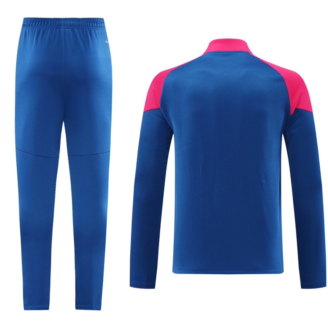 AC Milan Training Jacket Kit (Top+Pants) Pink&Blue 2024/25 - sinoshirt
