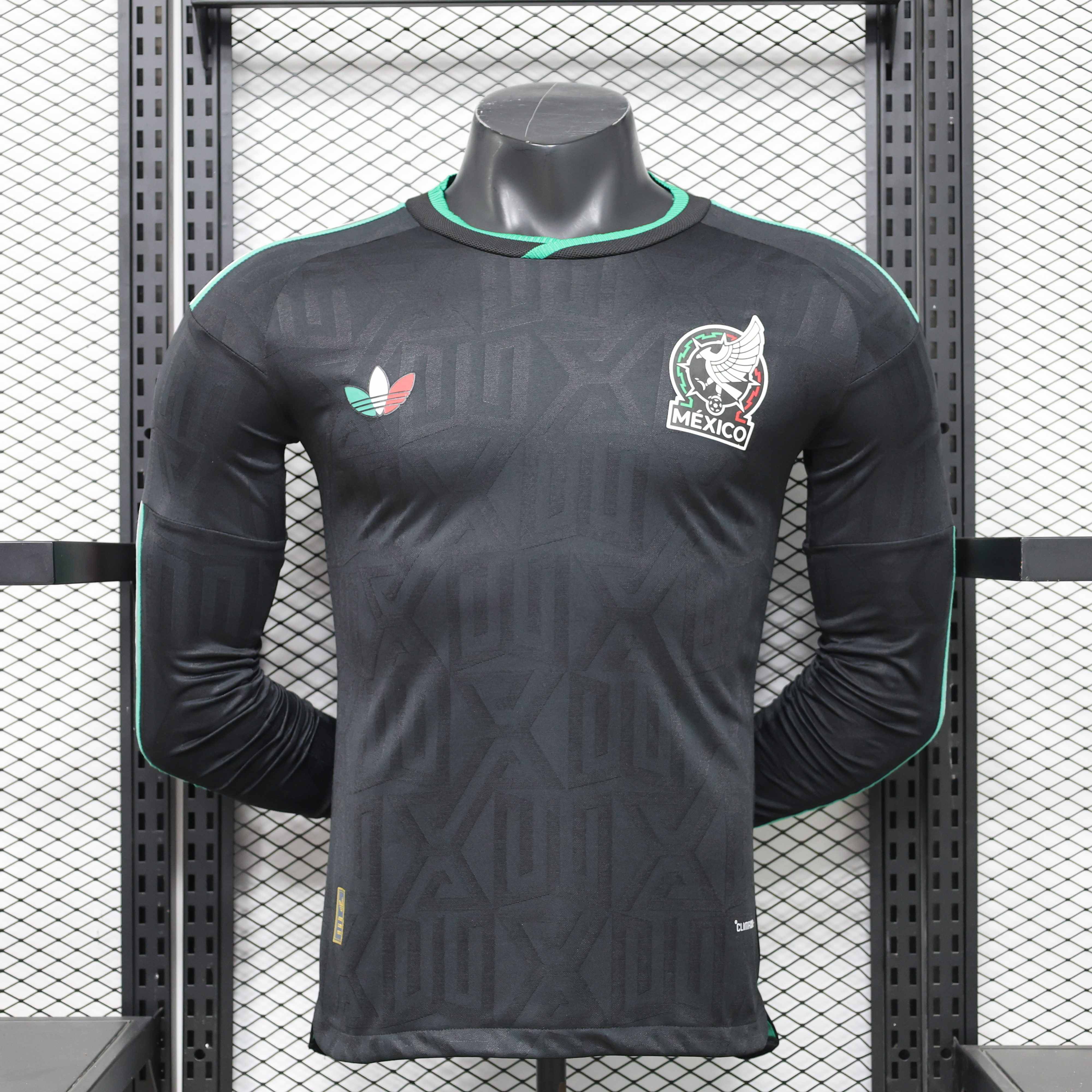 Mexico Authentic Third Away Long Sleeve Kit Soccer Jersey World Cup 2026 - sinoshirt