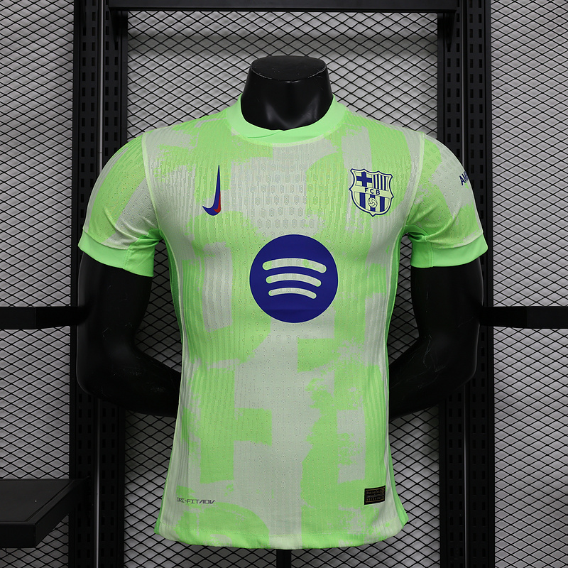 Authentic Soccer Jersey Barcelona Third Away Shirt 2024/25 Spotify Logo Without Text - sinoshirt