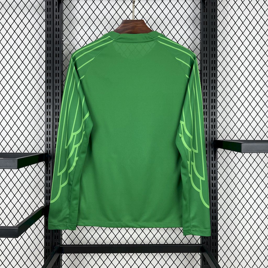 PSG Soccer Jersey Green Custom Long Sleeve Shirt 2025/26 - sinoshirt