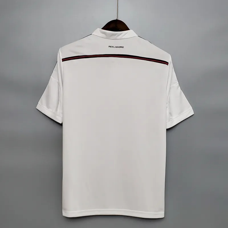 Real Madrid Retro Jersey Home Custom Soccer Shirt 2014/15 - sinoshirt