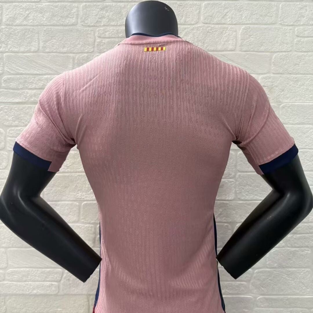Authentic Soccer Jersey Barcelona Third Away Pink Shirt 2025/26 - sinoshirt