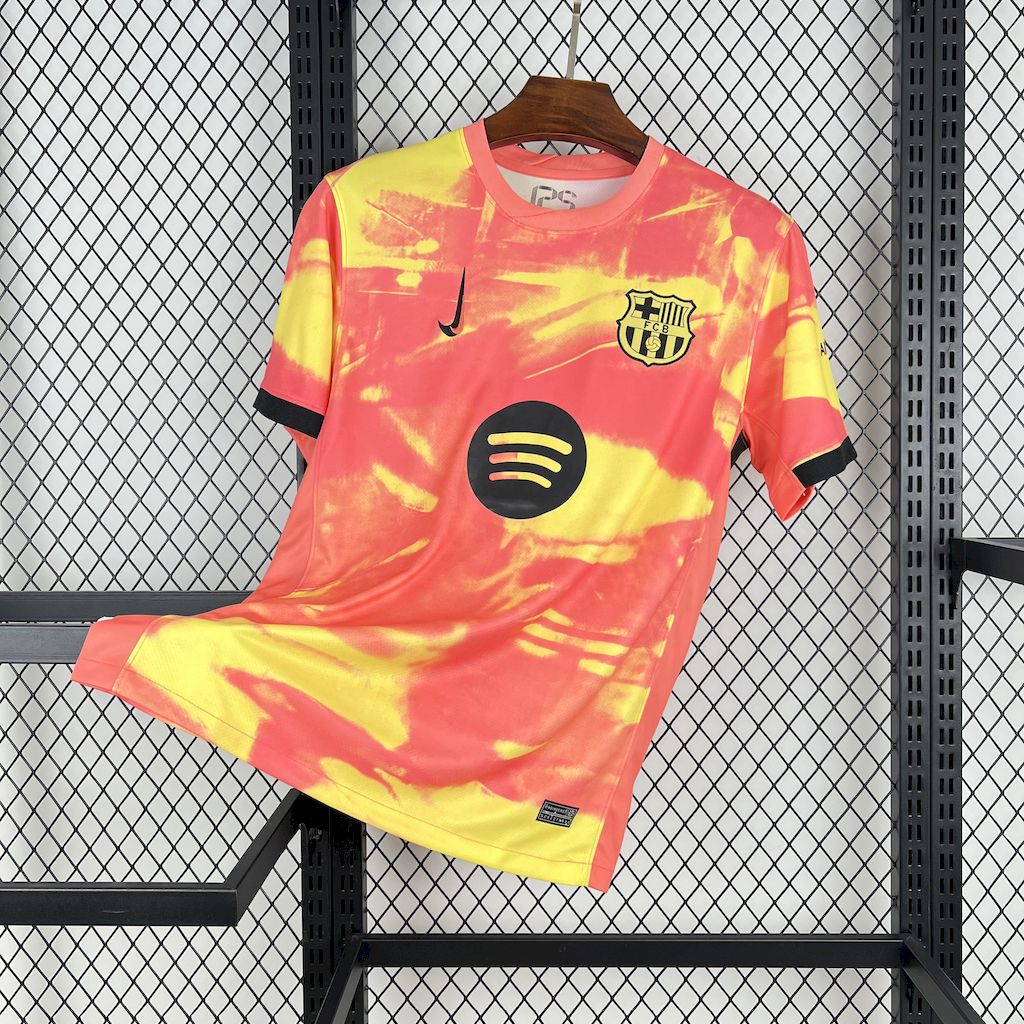 Barcelona Soccer Jersey Pink Training Custom Shirt 2025/26 - sinoshirt