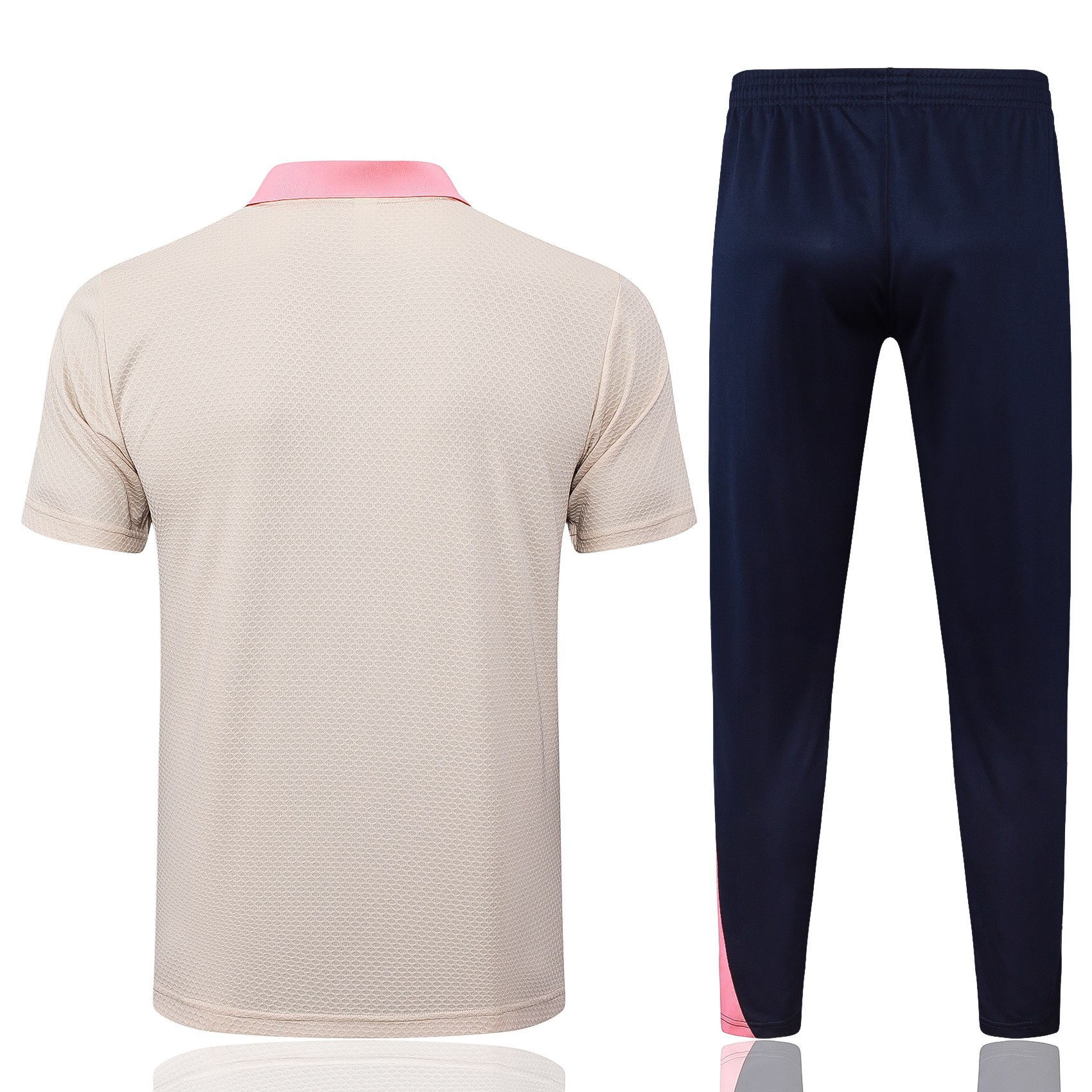 Barcelona Training Kit (Polo+Pants) Beige 2025/26 - sinoshirt