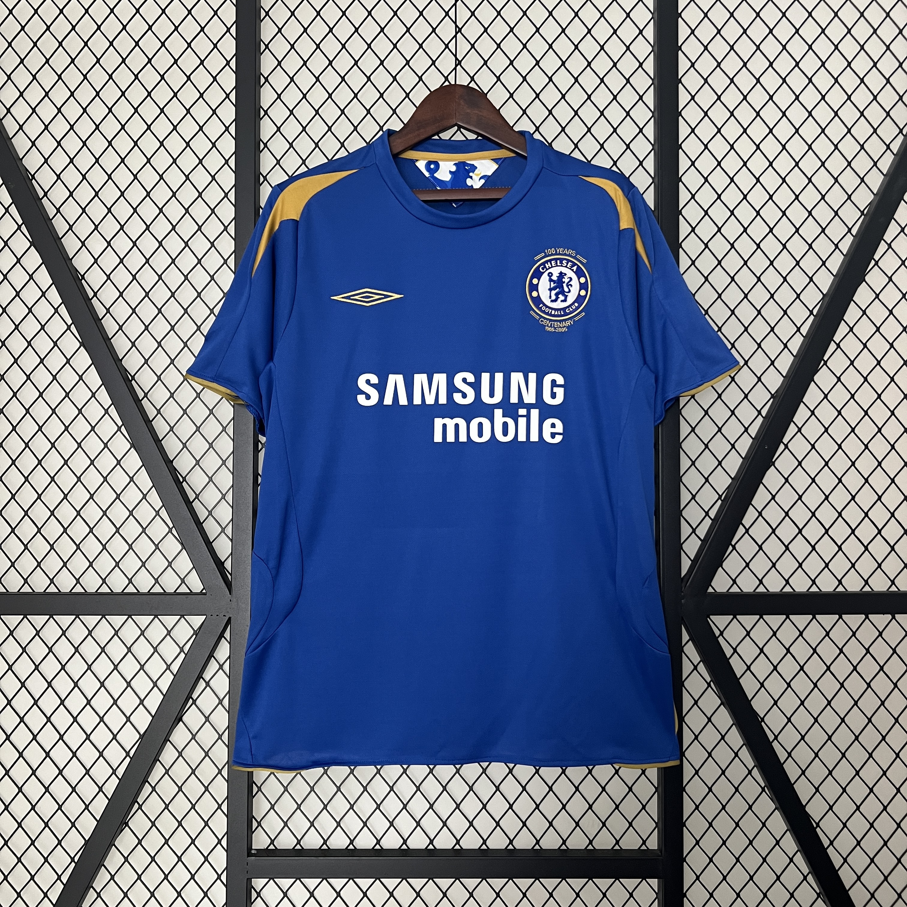 Chelsea Retro Football Jersey Home Shirt 2005-06 - sinoshirt