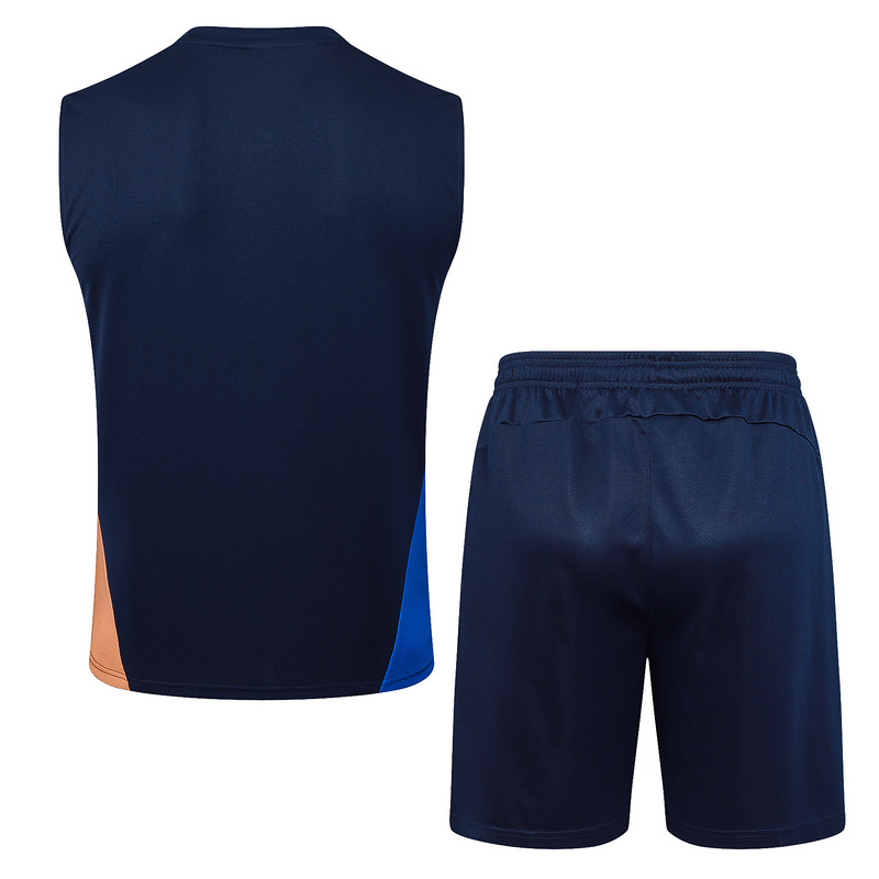 Marseille Sleeveless Training Kit Navy 2025/26 - sinoshirt