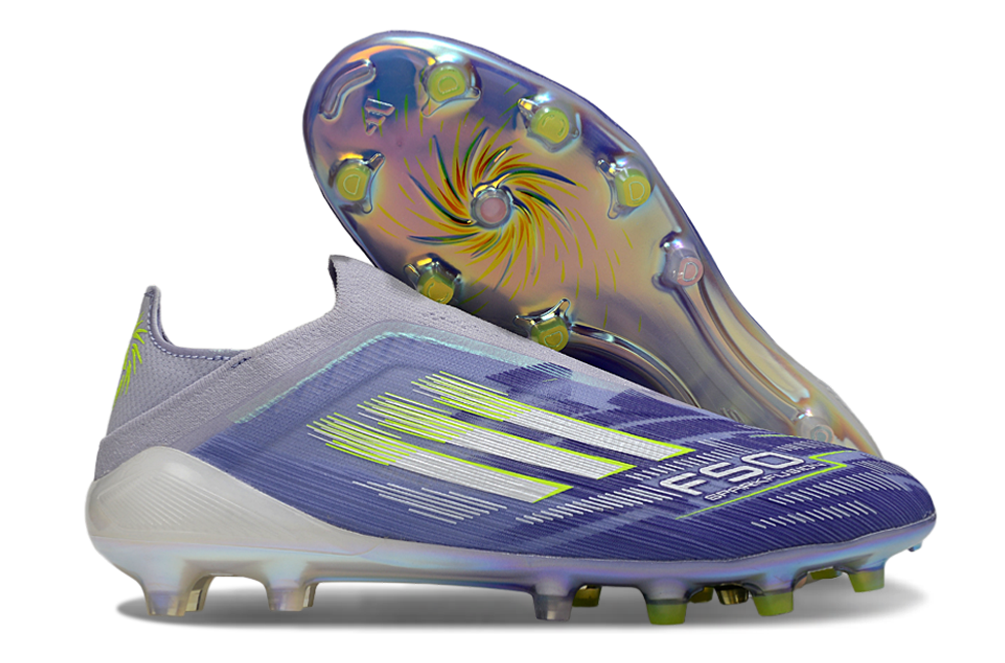 A F50 SPARKFUSION ELITELOW CUT LACELESS FG/AGRADIANT BLAZE.VIOLETTONE/LUCID LEMON/PURPLERUSH - sinoshirt