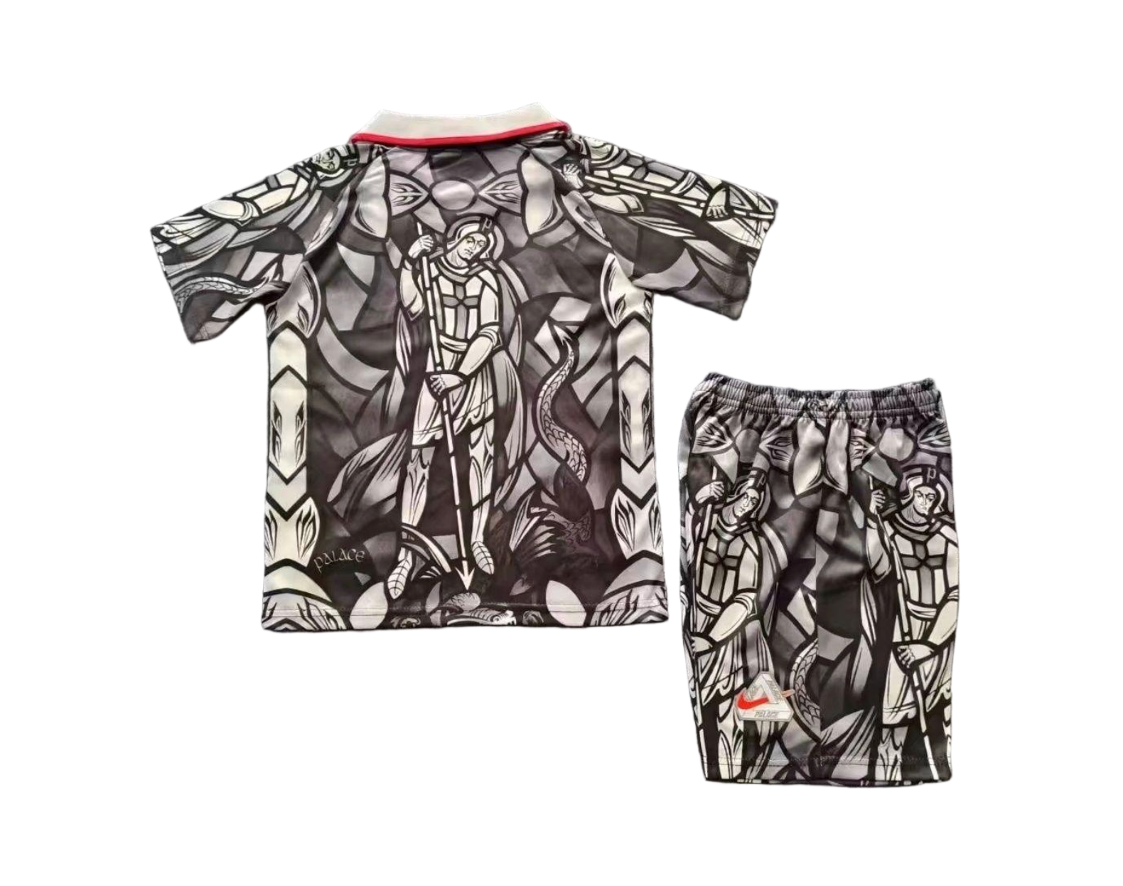 England Football Jersey x Palace Pre-match Kids Kit Jersey+Shorts World Cup 2026 - sinoshirt