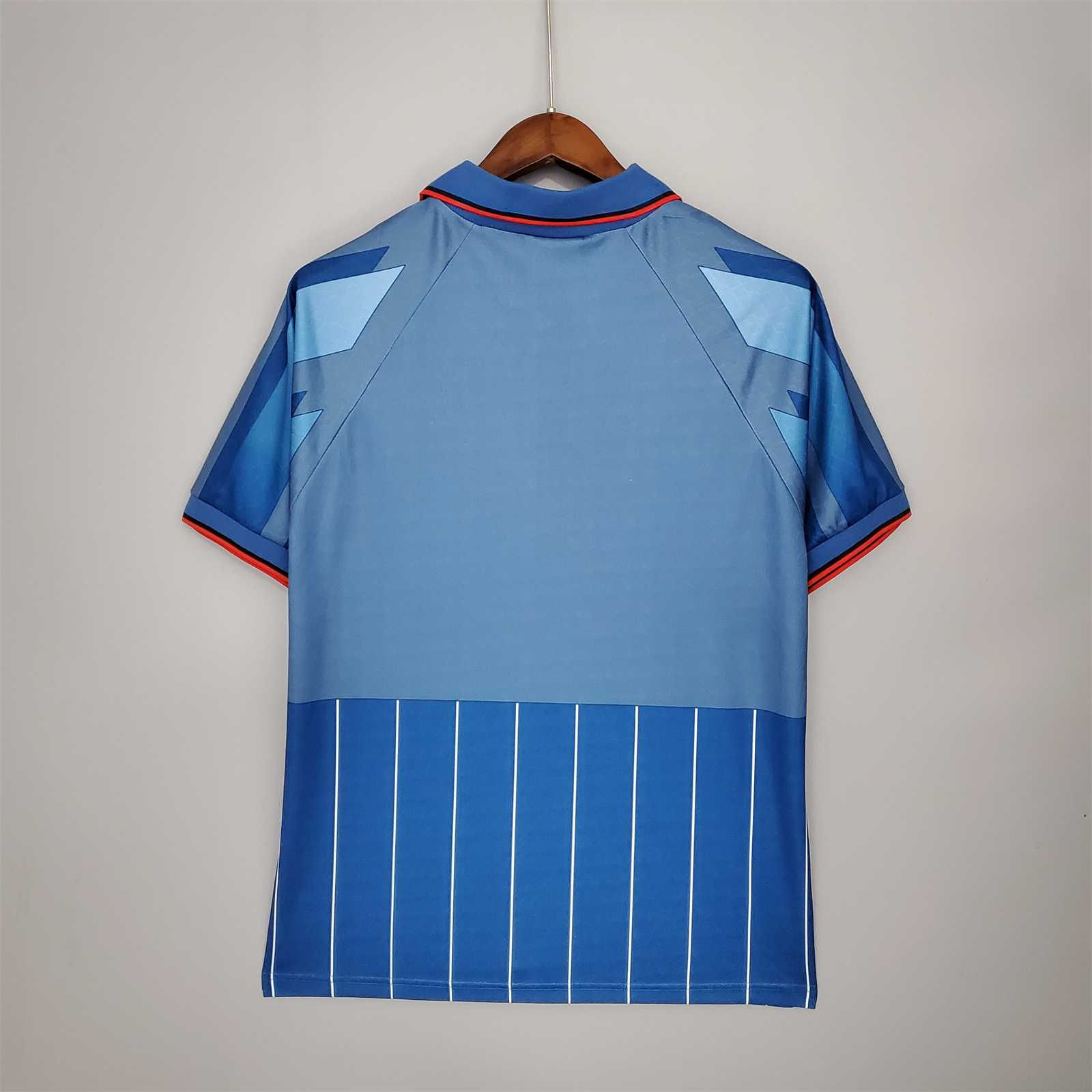 AC Milan Retro Soccer Jersey Fourth Away Custom Shirt 1995/96 - sinoshirt