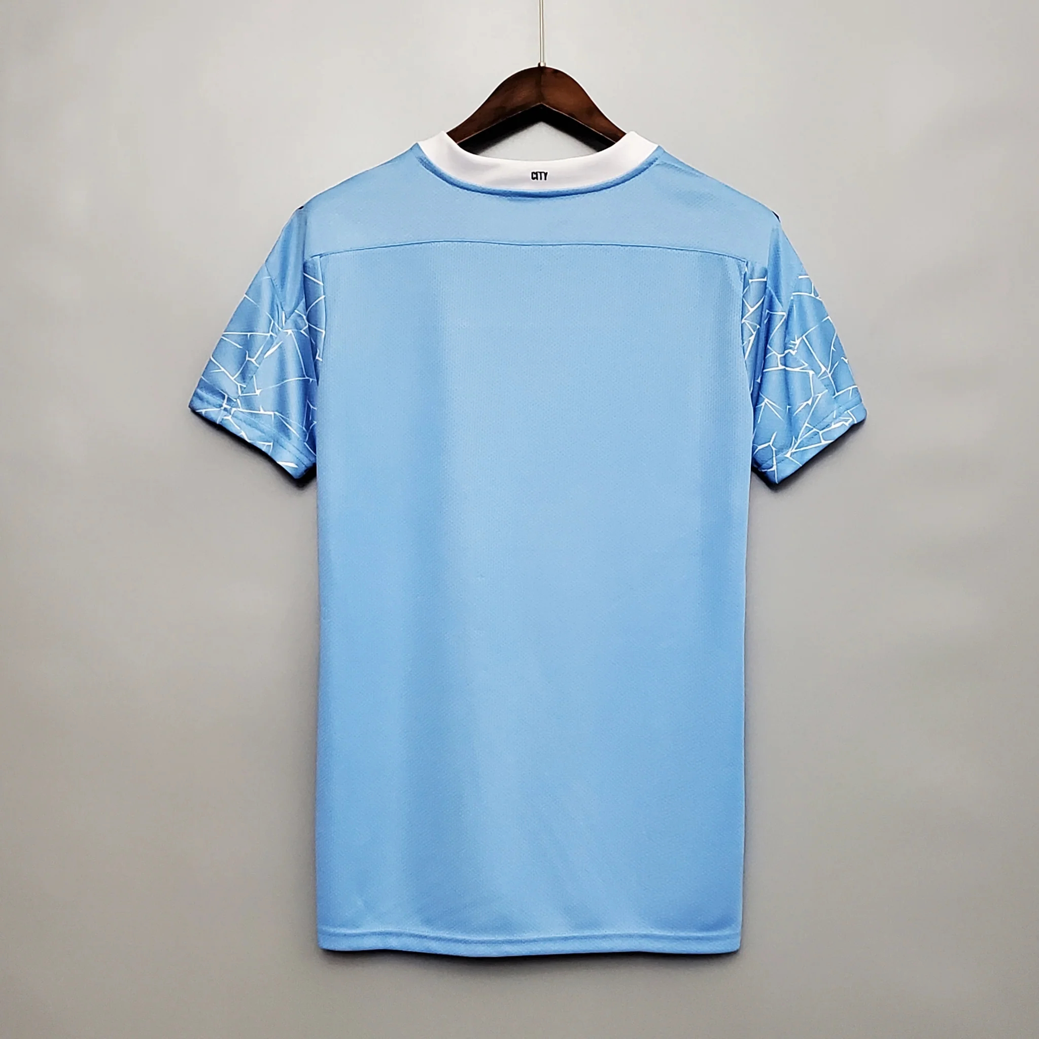Manchester City Retro Football Jersey Home Shirt 2020/21 - sinoshirt
