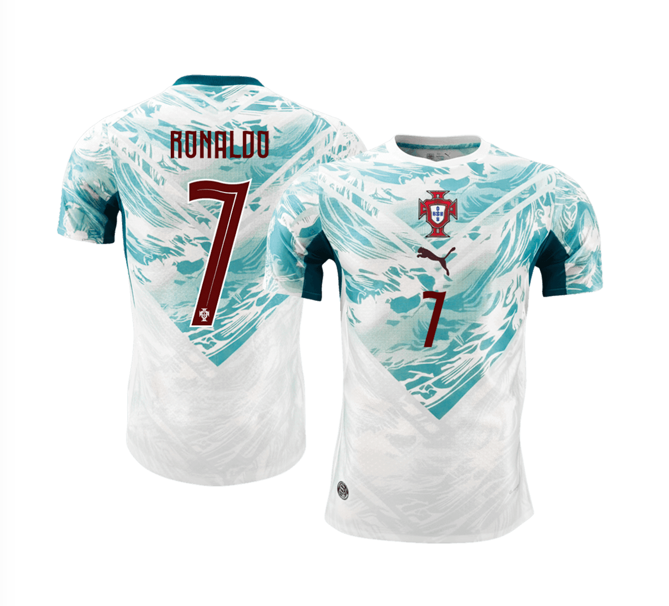 Ronaldo #7 Portugal Authentic Soccer Jersey Away Shirt World Cup 2026 - sinoshirt
