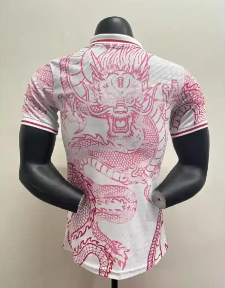 Real Madrid Authentic Soccer Jersey Pink Dragon Special Edition Shirt 2025/26 - sinoshirt