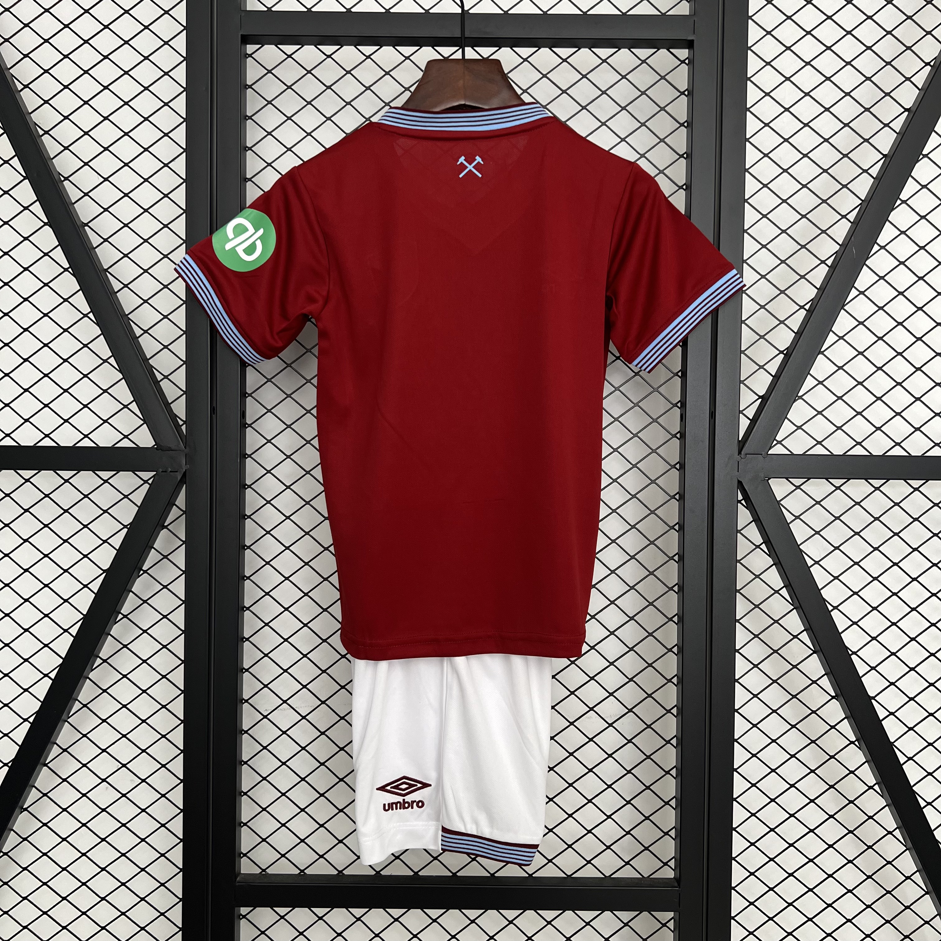 West Ham United Football Jersey Home Kids Kit Jersey+Shorts 2025-26 - sinoshirt