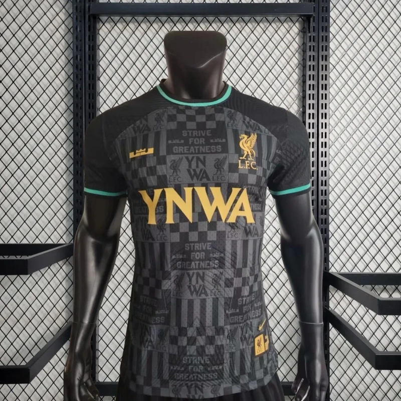 Liverpool Authentic Football Jersey x LeBron James Joint Special Edition Shirt 2024/25 - sinoshirt