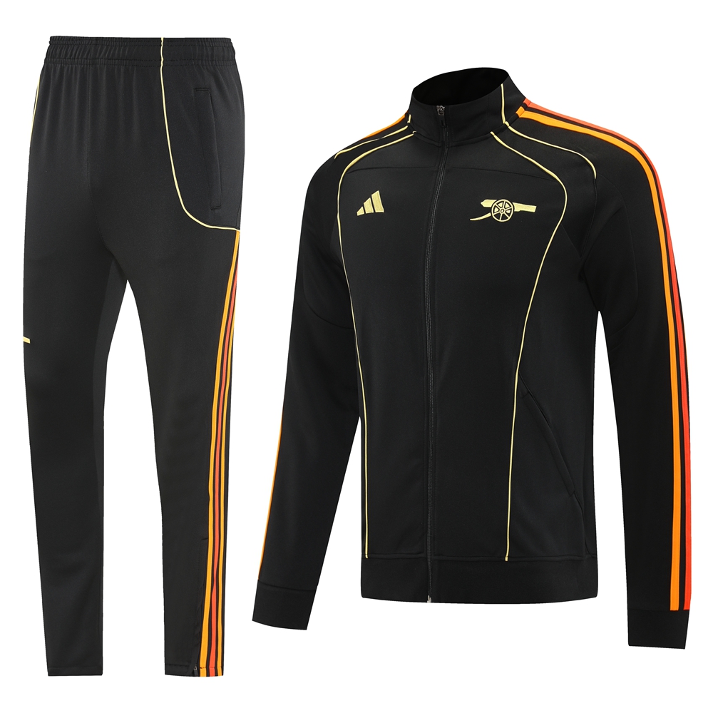 Arsenal UPB Training Kit (Jacket+Pants) Black 2025/26 - sinoshirt