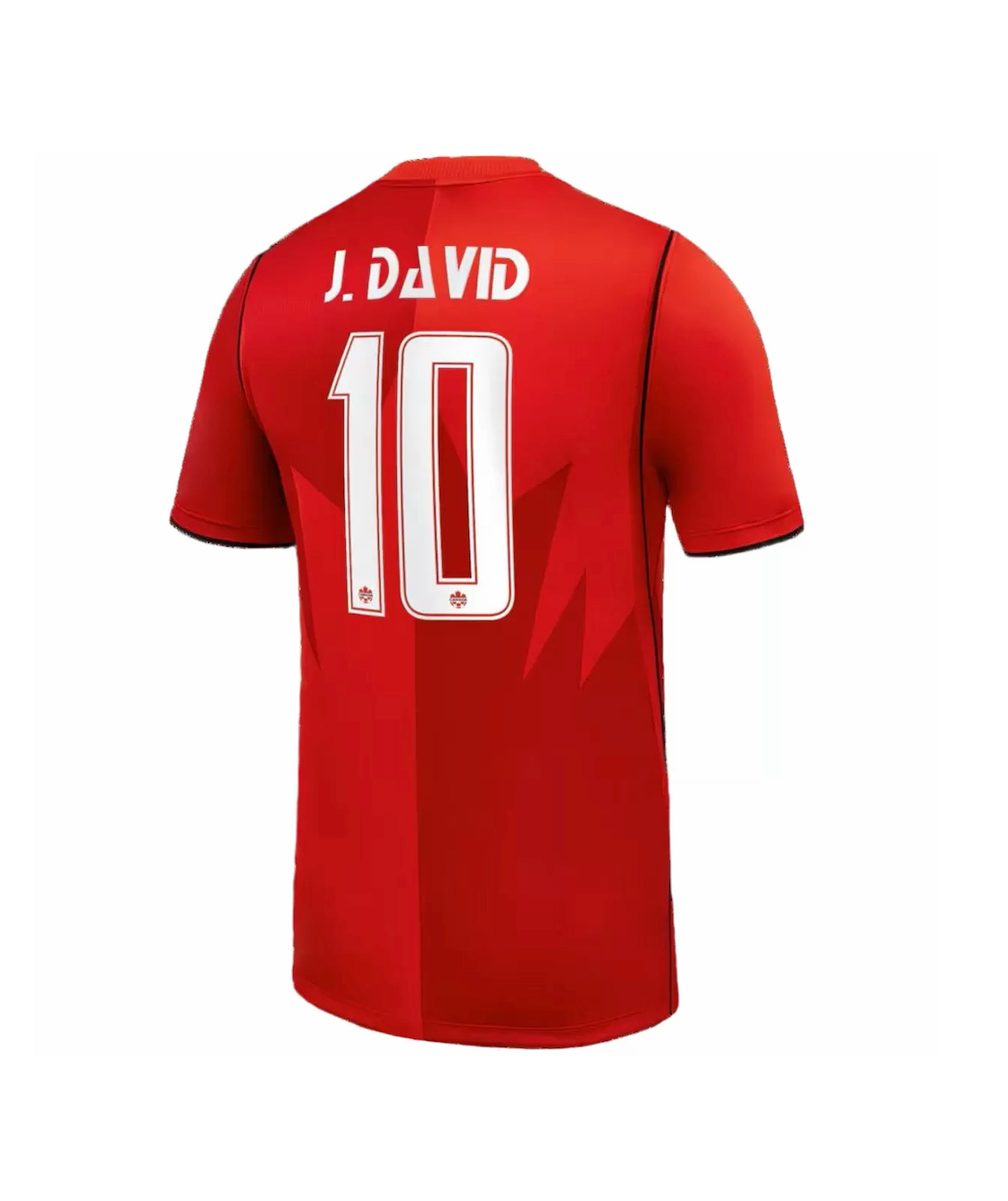 J. DAVID #10 Canada Soccer Jersey World Cup Home Custom Shirt 2026 - sinoshirt
