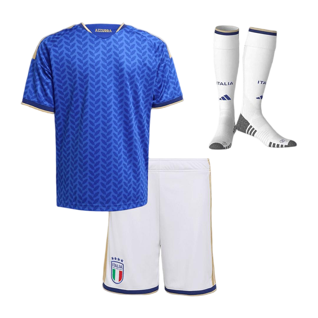 Italy Home Football Uniform Kids Full Kit World Cup 2026 - sinoshirt