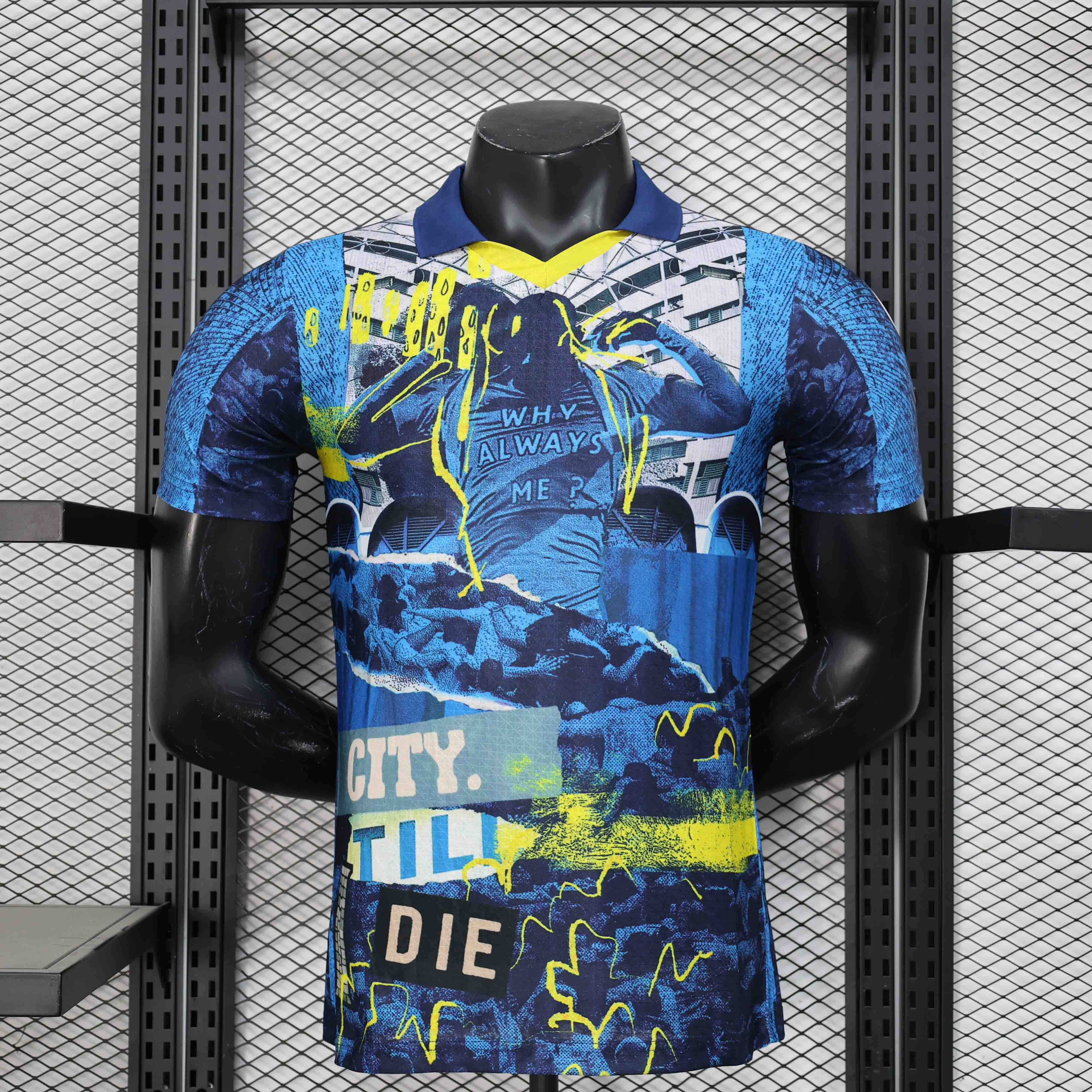 Manchester City Authentic City Till I Die Special Edition Football Jersey Shirt 2025/26 - sinoshirt