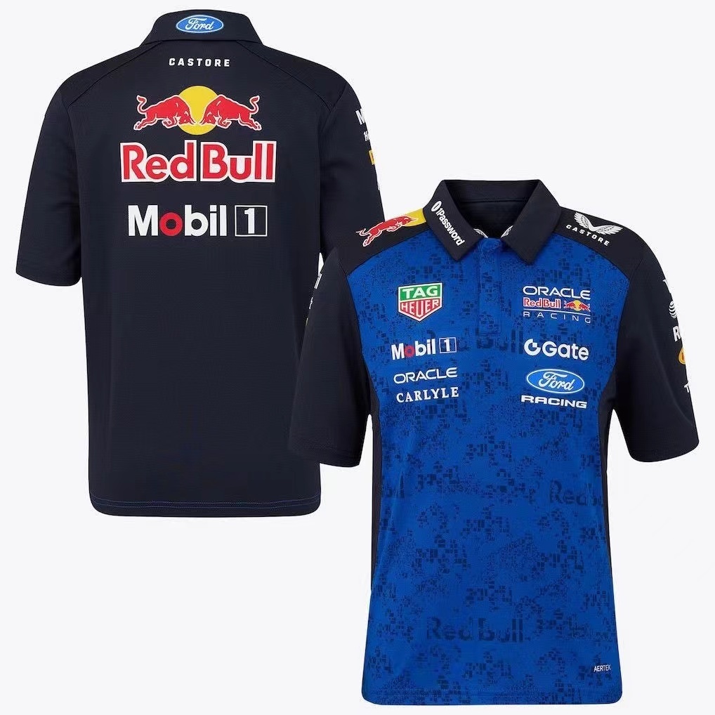 Red Bull F1 Racing Team Polo T-Shirt 2026 - sinoshirt