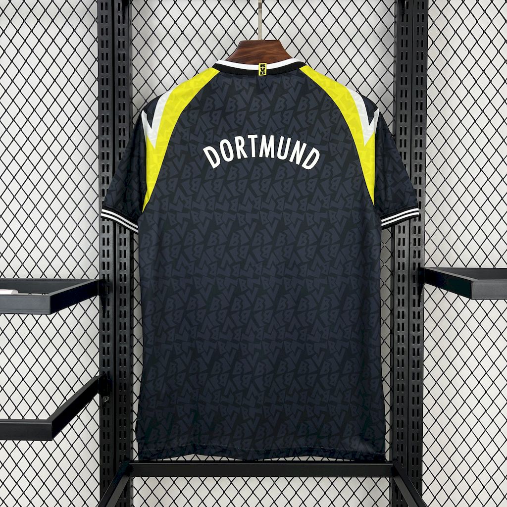 Borussia Dortmund Retro Jersey Away Soccer Shirt 1995/96 - sinoshirt