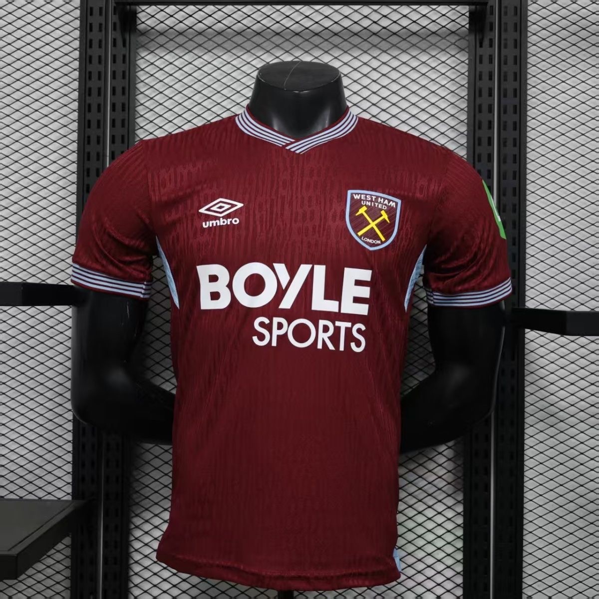 West Ham United Authentic Football Jersey Home Shirt 2025/26 - sinoshirt
