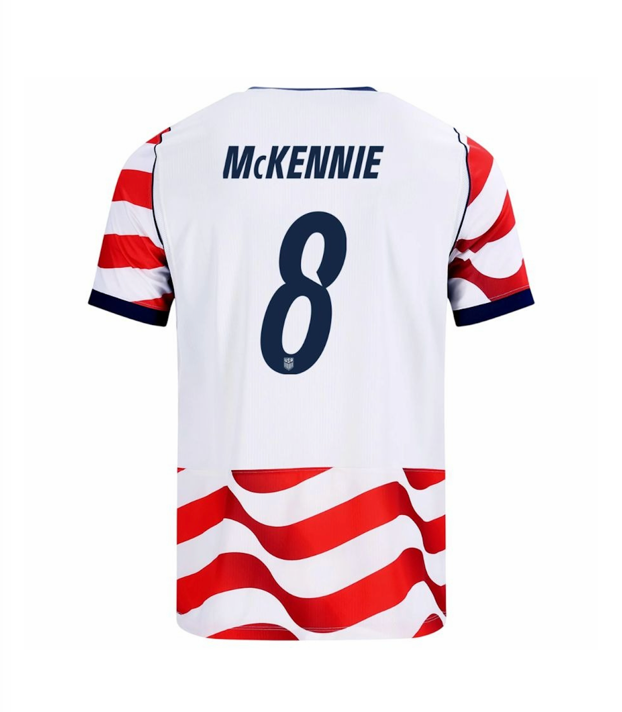 McKENNIE #8 USA Soccer Jersey Home Custom Shirt World Cup 2026 - sinoshirt