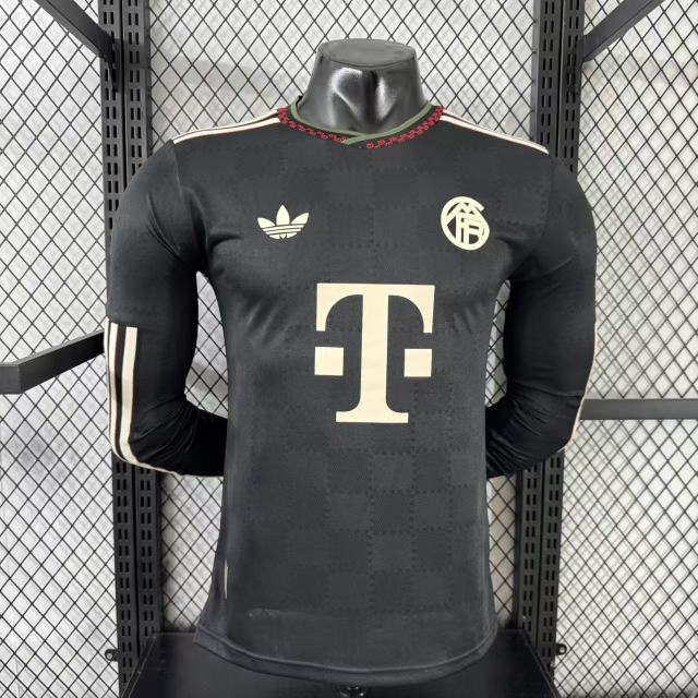 Authentic Bayern Munich Soccer Jersey Third Away Champions League Long Sleeve Shirt 2025/26 - sinoshirt