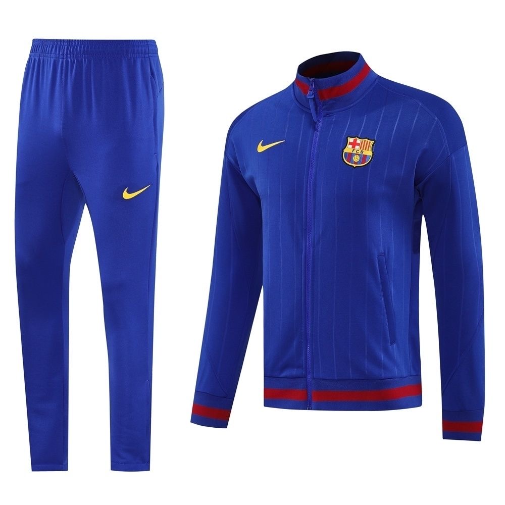 Barcelona Training Kit (Jacket+Pants) Blue 2025/26 - sinoshirt
