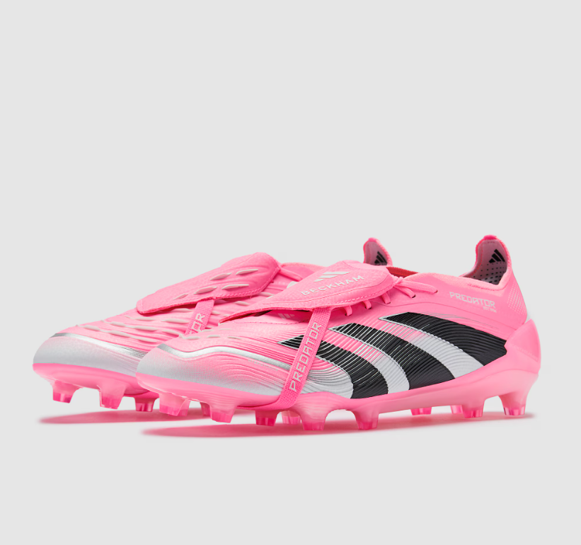 A Predator Elite Fold-over Tongue FG David Beckham - Beam Pink/Core Black/Footwear White LIMITED EDITION - sinoshirt