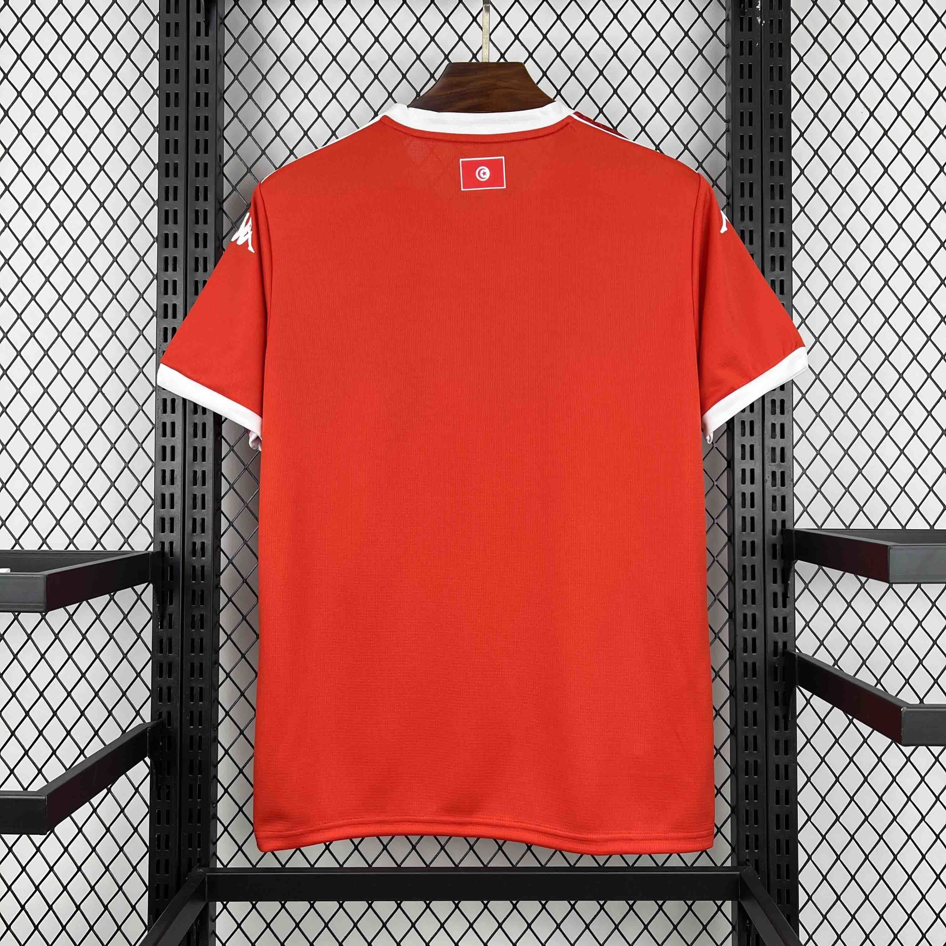 Tunisia Soccer Jersey Home Custom Shirt World Cup 2026 - sinoshirt