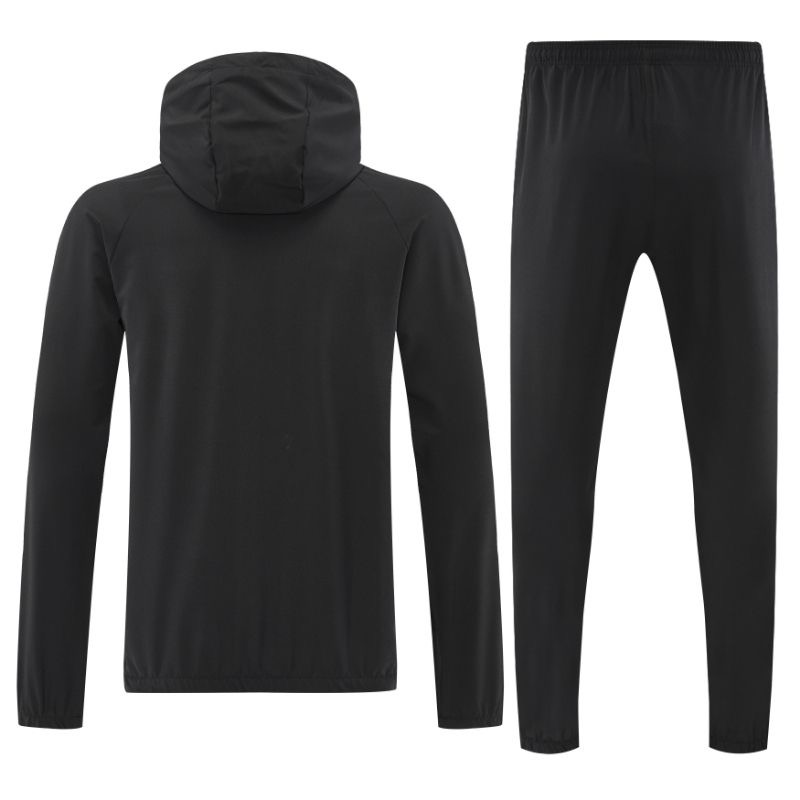 Inter Milan Hoodie Training Kit (Jacket+Pants) Black 2025/26 - sinoshirt