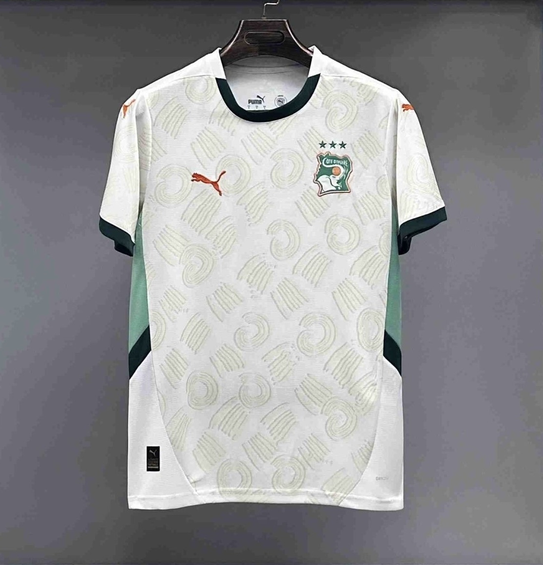 Ivory Coast Soccer Jersey Away Custom Shirt World Cup 2024-25 - sinoshirt
