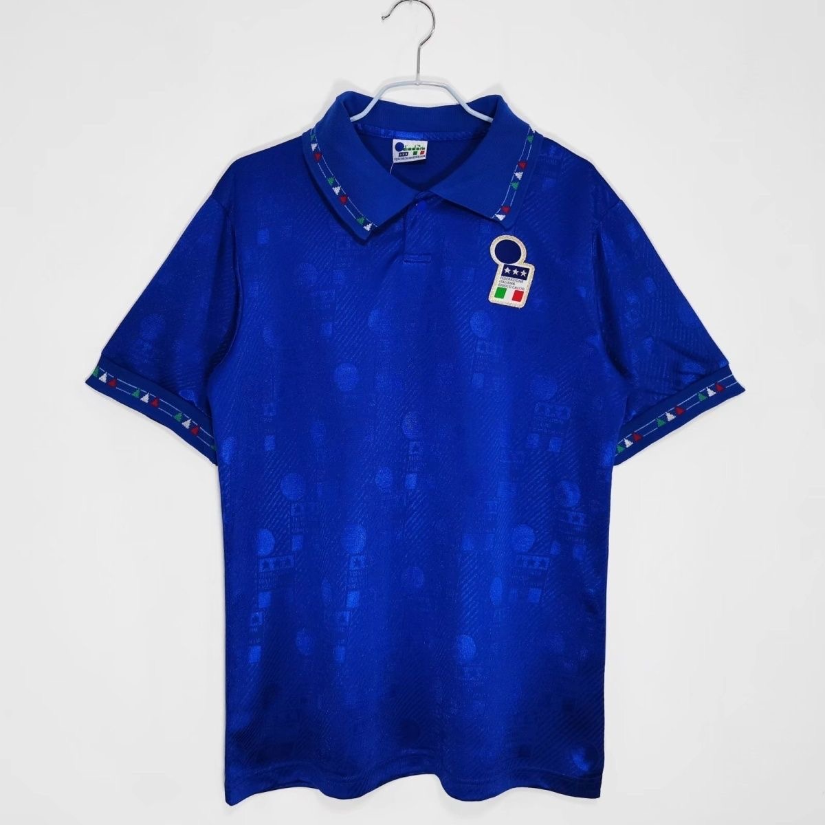 Italy Retro Soccer Jersey Home Custom Shirt 1994 - sinoshirt