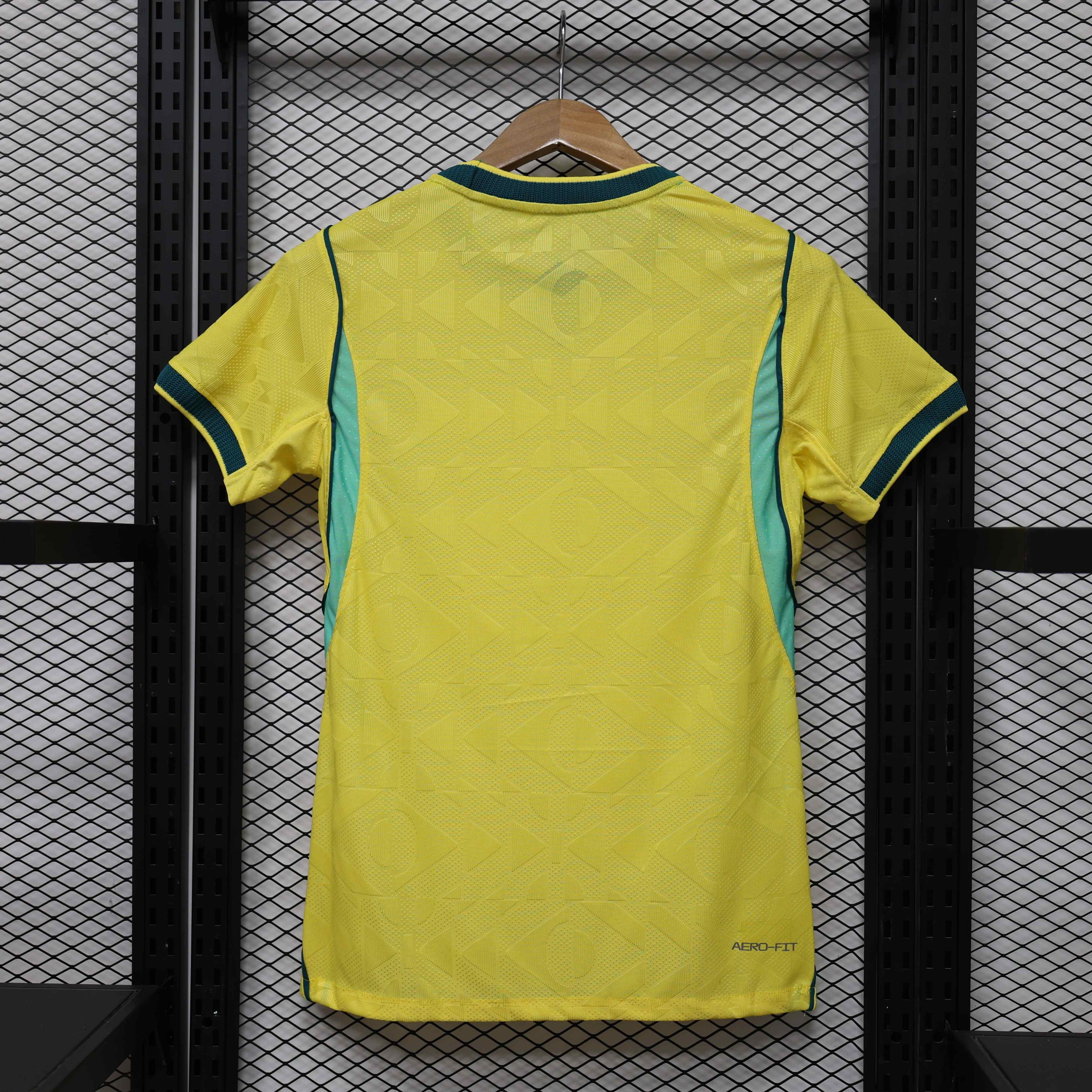 Brazil Authentic Soccer Jersey Women's Home Shirt World Cup 2026 - Player Version - sinoshirt