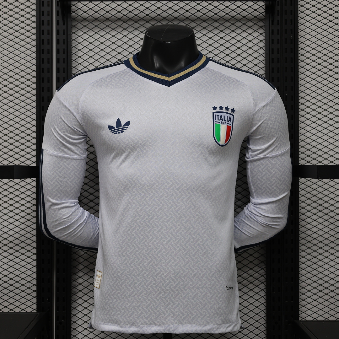 Italy Authentic Away Long Sleeve Football Shirt World Cup 2026 - sinoshirt