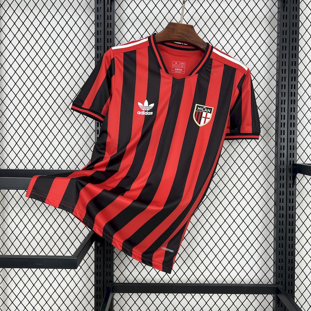 AC Milan Soccer Jersey Retro Style Custom Shirt 2024/25 - sinoshirt