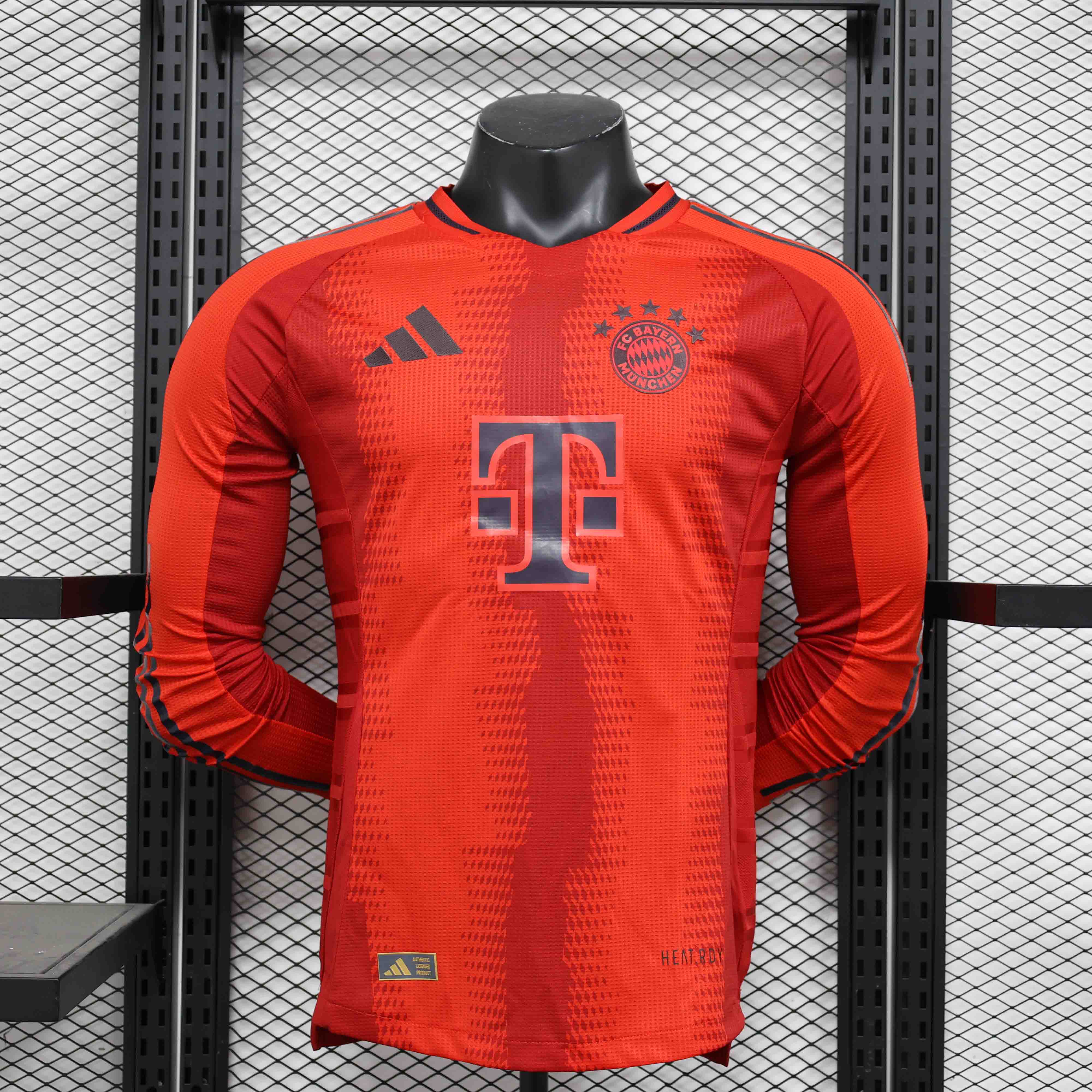 Bayern Munich Home Jersey Long Sleeve Player Version 2024/25 - sinoshirt
