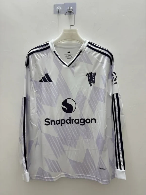 Manchester United Away Long Sleeve Football Jersey Shirt 2025/26 - sinoshirt