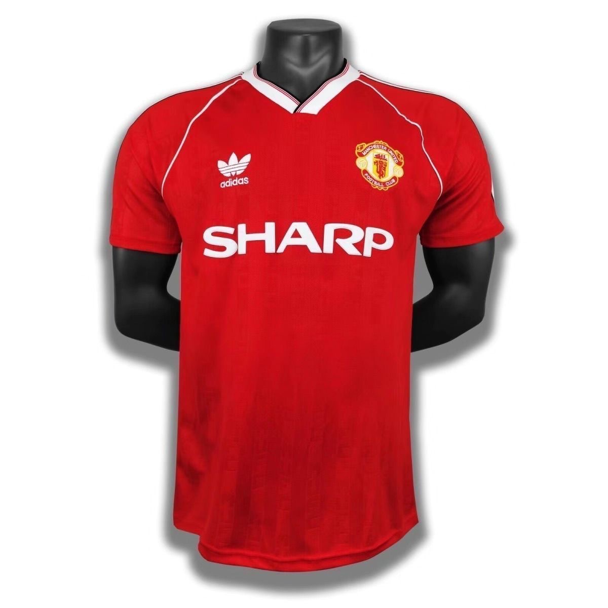 Manchester United Retro Home Football Jersey Shirt 1988/90 - sinoshirt