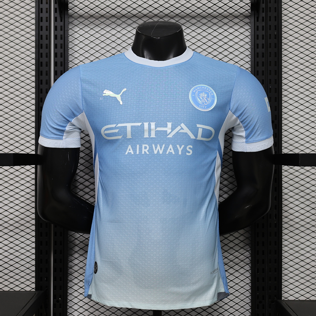 Manchester City Authentic Home Football Jersey Shirt 2026/27 - sinoshirt
