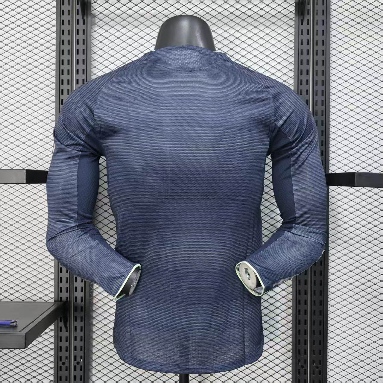Real Madrid Authentic Soccer Jersey Away Long Sleeve Shirt 2025/26 - sinoshirt